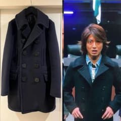 新品 ラグスマックレガー Hero キムタク着 ピーコート マインデニム野口強作 新品 ラグスマックレガー Hero キムタク着 ピーコート マインデニム