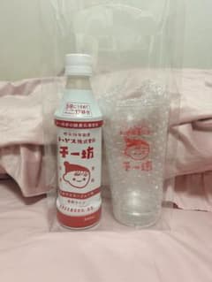 치치야스 치보 340ml 글라스 첨부 신품 미사용