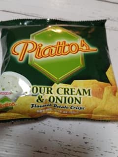 PIATTOS SOUR CREAM & ΟΝΙΟΝ 40g 2pcsのサムネイル