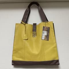 新品】お値下げ中 タグ付き！ENZO ROSSI トートバッグ イエロー - メルカリ