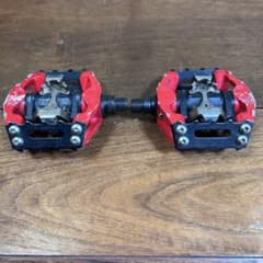 シマノ DX PD-M636 SPD ビンディングペダル 赤/黒 SHIMANO - メルカリ