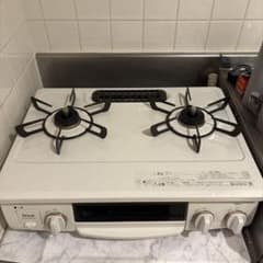 リンナイ HOWARO. 2バーナー ガスコンロ ダイヤル式 焼き網付き - メルカリ