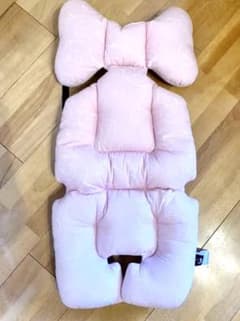 ピンク！ベビーカーシート❣️可愛い^_^のサムネイル