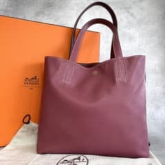 美品✨HERMES ドゥブルセンス28 リバーシブル トートバッグ カーフスキン 美品✨HERMES ドゥブルセンス28 リバーシブル トートバッグ カーフ