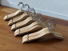 IKEA 子供用木製ハンガー 25本 - メルカリ