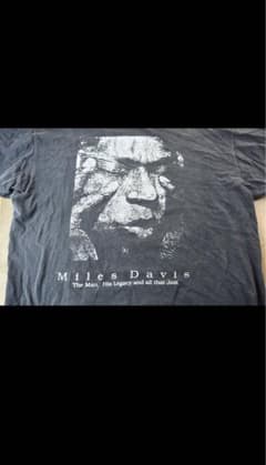 80s ~90s初頭Miles davisマイルスデイヴィスtシャツtutu 80s ~90s初頭Miles davisマイルスデイヴィスtシャツtutu - メルカリ