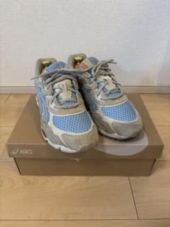 Asics Gel-NYC ハーバーブルー/ウッドクレープ 27.5cmのサムネイル