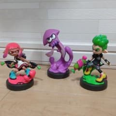 スプラトゥーンamiibo3体セットのサムネイル