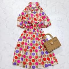 極美品✨ケイトスペード シルク100%ワンピース フローレンス・ブロードハースト 極美品✨ケイトスペード シルク100%ワンピース フローレンス・ブロード