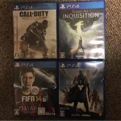 ☆4点セット☆PS4 ソフト COD・FIFAのサムネイル