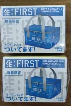 生FIRST クーラーバッグ 350ml 6缶用 数量限定 2個セットのサムネイル
