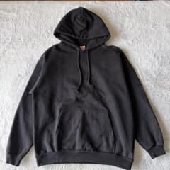 United Athle 黒パーカー 15oz 裏起毛のサムネイル