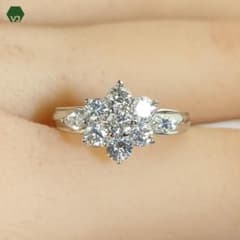 32-19】ダイヤモンド リング D1.00ct - メルカリ