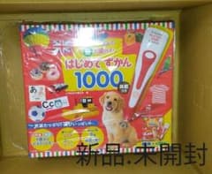 タッチペンで音が聞ける! はじめてずかん1000 英語つきのサムネイル