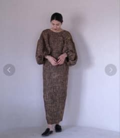 美品 AKTE バルーンスリーブツイードワンピース - メルカリ