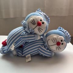 ドラえもん レトロ ぬいぐるみ パジャマ 寝そべり 2つまとめ売り