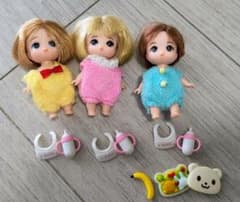 リカちゃん 三つ子の赤ちゃんセットのサムネイル