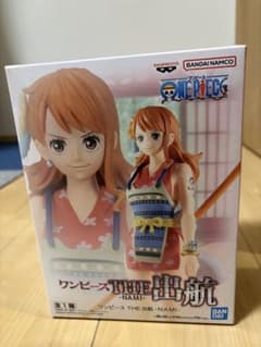 『ONE PIECE』THE出航シリーズ和装を纏い武器を携えたナミのフィギュアのサムネイル