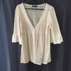 春♡レースカーディガン♡美品のサムネイル
