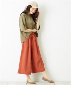 chocol raffine robe / ピーチ起毛ギャザーワイドパンツのサムネイル