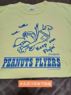 BUZZ RICKSON PEANUTS FLYERS Tシャツ　Ｌのサムネイル