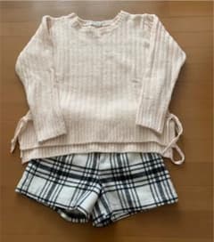 ニット&ショートパンツのサムネイル