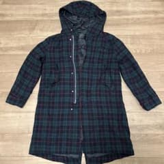 UNDERCOVER 14AW チェック柄縮絨モッズコート アンダーカバー - メルカリ