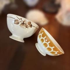 アンティーク カフェオレボウル 2点セット - メルカリ