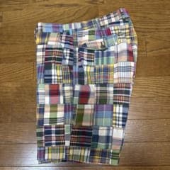 ラルフローレン　パッチワークショートパンツ　W36のサムネイル