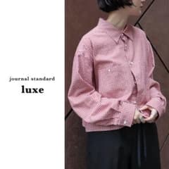 ジャーナルスタンダードラックス | 【AUGUST】シャツ レッド - メルカリ