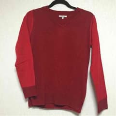いくまま様専用⭐グローバルワーク☆赤セーターのサムネイル