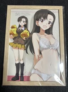 額装【B5サイズ 切抜】 ガールズ&パンツァー 西 絹代 - メルカリ