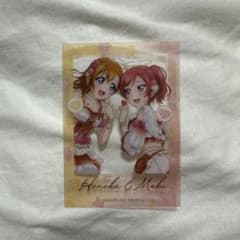 高坂穂乃果 & 西木野真姫 箔押しクリアフォトカードのサムネイル
