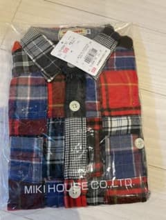 新品☆ミキハウス ♡シャツのサムネイル