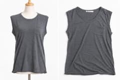 T by Alexander Wang アレキサンダーワンノースリーブ Tシャツ