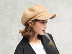 キャスケット キャメル 韓国のサムネイル