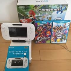 WiiU本体32GBマリオカート8同梱、スプラトゥーン、スマブラのサムネイル