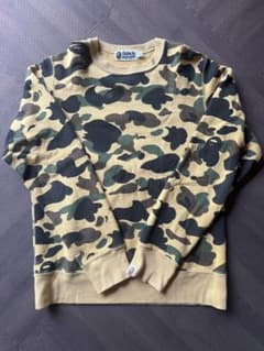 A Bathing Ape カモフラージュ トレーナー Sのサムネイル