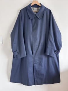 Burberry 一枚袖 ネイビー バルマカーンコート vintage 60s - メルカリ