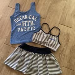 ガールズ用水着　3点セットのサムネイル