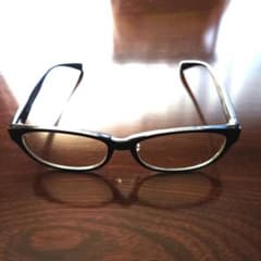 Unused Muji Blue Light Blocking Glasses DFD01A1S-009 Black