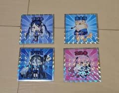 ブルアカマンチョコ　4枚セット　ローソン　ブルーアーカイブのサムネイル