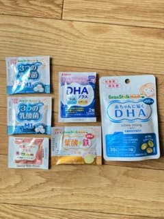 DHA  赤ちゃんに届くDHA、乳酸菌等のサムネイル