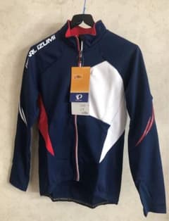 PEARL IZUMI サイクルジャケット L ネイビー/グレー PEARL IZUMI】ピッタリフィットする細身のレーシーなシルエット