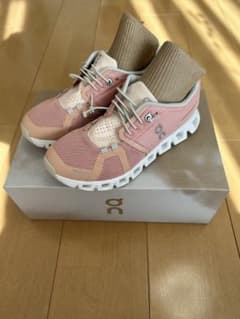 ◾️美品On Cloud5 スニーカー23㎝ Flamingo/Pearl ピンク - メルカリ