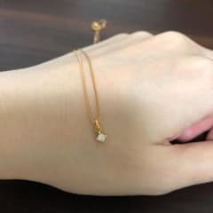 18金 ダイヤネックレスのサムネイル