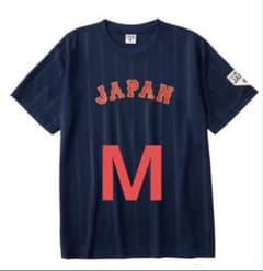 WBC 侍ジャパン JAPANロゴTシャツ 紺　野球日本代表 応援のサムネイル