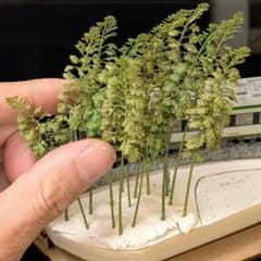 [ギーちゃん]節までリアルな竹の模型（1/150×60本）未塗装・新v 超精巧] 節までリアルな竹の模型（1/150サイズ×15本） - メルカリ