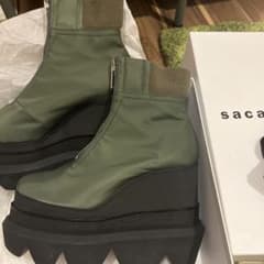 【超美品】サカイ sacai MA-1 厚底ブーツのサムネイル