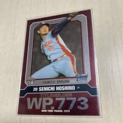 星野仙一 中日ドラゴンズ タイトルホルダー WP773 - メルカリ